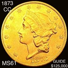 1873-CC $20 Gold Double Eagle