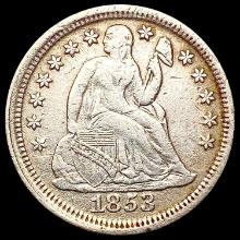 1853 Seated Liberty Dime LIGHTLY CIRCULATED