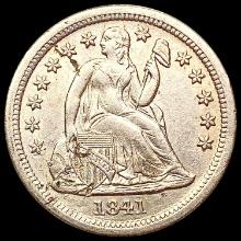 1858 Seated Liberty Half Dollar CHOICE AU