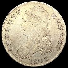 1808 Capped Bust Half Dollar LIGHTLY CIRCULATED