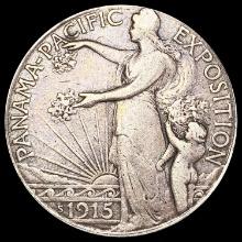 1915-S Panama-Pacific Half Dollar NICELY CIRCULATE