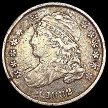1832 Capped Bust Dime NEARLY UNCIRCULATED