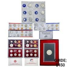 1971-2005 US Silver Proof Sets and Dollars [50 Coi