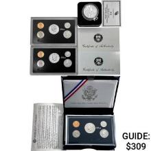 1994-2011 US Silver Proof Sets and Dollars [16 Coi