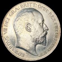 1902 G.B. SilveCrown CLOSELY UNCIRCULATED
