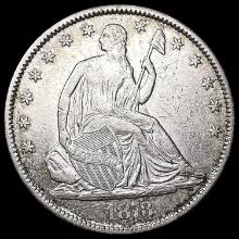 1878 Seated Liberty Half Dollar CHOICE BU