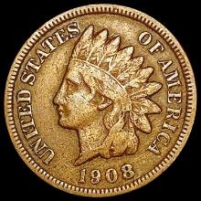 1908-S Indian Head Cent LIGHTLY CIRCULATED