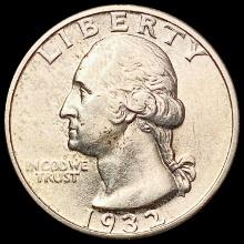 1932-S Washington Silver Quarter NEARLY UNCIRCULAT