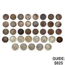 1879-1935 Type Coin Lot [37 Coins]