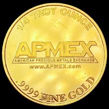1/4oz .9999 Gold Coin SUPERB GEM BU