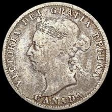 1891 Canada Quarter CLOSELY UNCIRCULATED