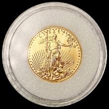2015 $5 American Gold Eagle 1/10oz SUPERB GEM BU