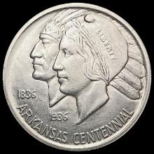 1936 Arkansas Half Dollar GEM BU