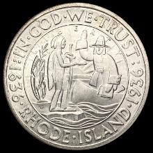 1936-D Rhode Island Half Dollar GEM BU