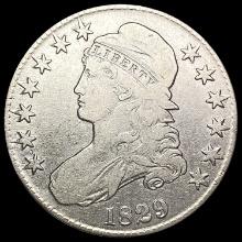 1829 Capped Bust Half Dollar CLOSELY UNCIRCULATED