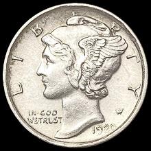 1920-S Mercury Dime CLOSELY UNCIRCULATED