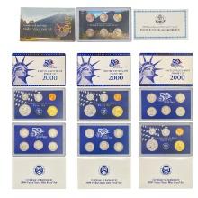 [4] 1 '05 Nickel US Mint Set, 3 2000 US Mint PF Se