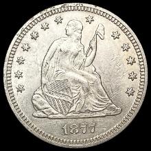 1877 Seated Liberty Quarter UNCIRCULATED