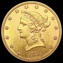 1889-S $10 Gold Eagle UNCIRCULATED