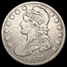 1834 Capped Bust Half Dollar LIGHTLY CIRCULATED