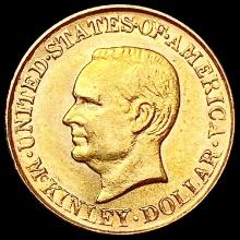 1917 McKinley Rare Gold Dollar UNCIRCULATED