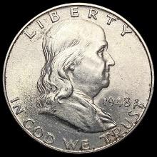 1948 Franklin Half Dollar CHOICE BU