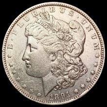 1891-O Morgan Silver Dollar CLOSELY UNCIRCULATED