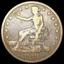 1878-S Silver Trade Dollar NICELY CIRCULATED