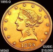 1895-O $10 Gold Eagle UNCIRCULATED