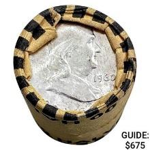 1960 BU Franklin Roll [20 Coins]