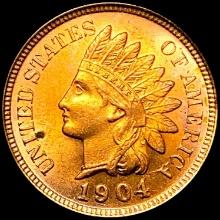1904 RED Indian Head Cent NICELY CIRCULATED+