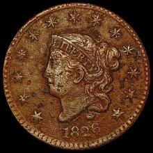 1826 Coronet Head Large Cent LIGHTLY CIRCULATED