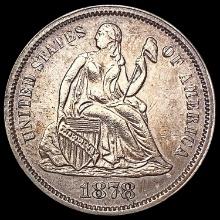 1878 Seated Liberty Dime UNCIRCULATED