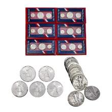 Varied Silver Coinage Collection (43 Coins)