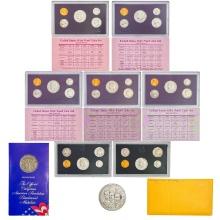 1863-1976 [10] 8 US Mint PF Set, w/ US Varied Coin