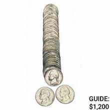 1944 BU 1944S Jefferson Roll (40 Coins)