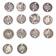 1753-1927 [51] Varied Metal Coin Collection