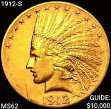 1912-S $10 Gold Eagle