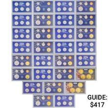 1999-2008 Proof Set Lot (146 Coins)