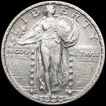 1920-S Standing Liberty Quarter CLOSELY UNCIRCULAT