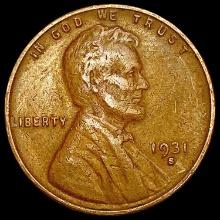 1931-S Wheat Cent LIGHTLY CIRCULATED