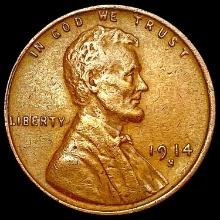 1914-S Wheat Cent NEARLY UNCIRCULATED