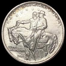 1925 Stone Mountain Half Dollar CHOICE AU