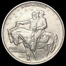 1925 Stone Mountain Half Dollar CHOICE AU