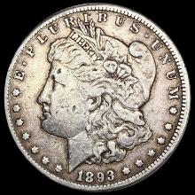 1893-CC Morgan Silver Dollar LIGHTLY CIRCULATED