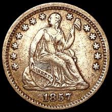 1857-O Seated Liberty Half Dime LIGHTLY CIRCULATED