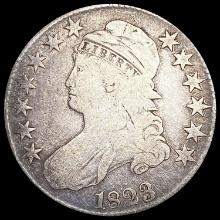 1823 0-106A Cap Bust Half DollaR2 NICELY CIRCULATE