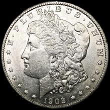 1902-S Morgan Silver Dollar CLOSELY UNCIRCULATED