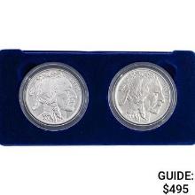 2001 $1 Buffalo Commem Set (2 Coins)