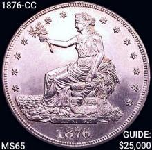 1876-CC Silver Trade Dollar